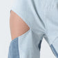Sexy Denim Stitching Cut Out Slight Stretch Jeans