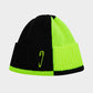 Color-blocking Pin Woolen Hat