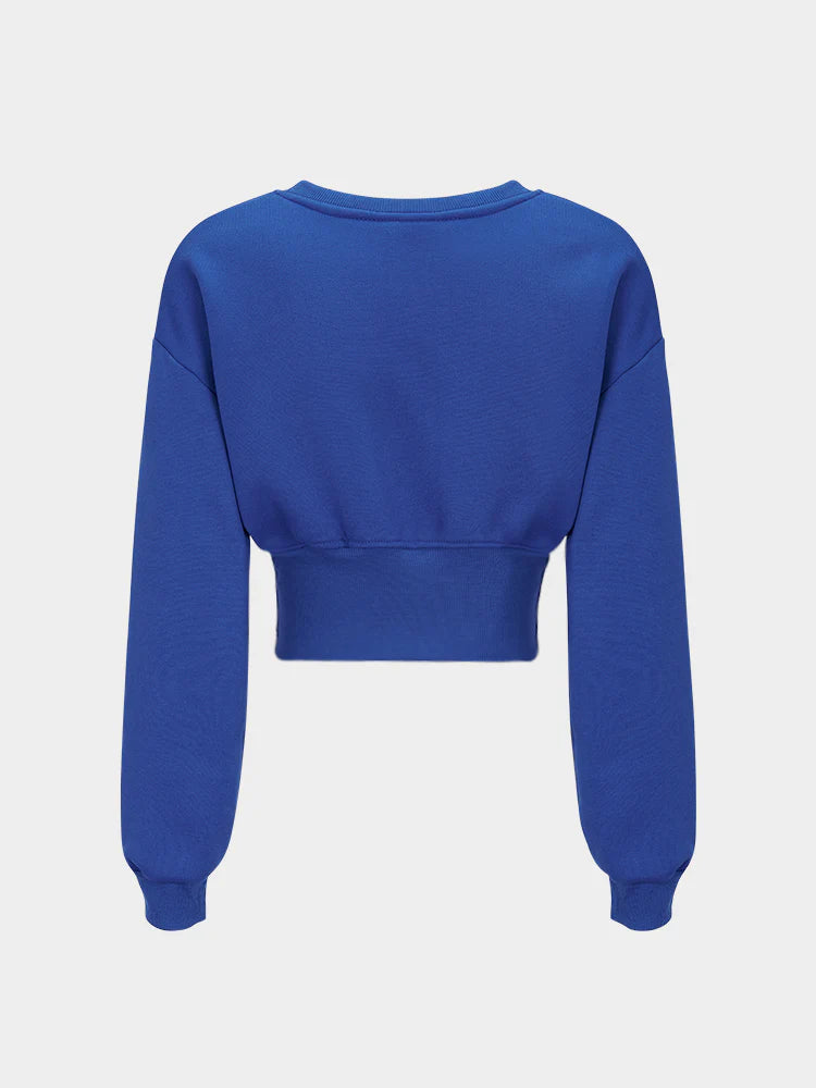 Thick Fleece Tunic Short Sweater