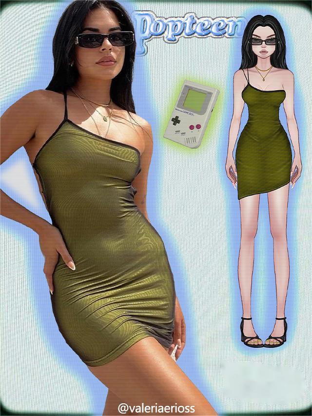 Women Mini Dress Perspective Mesh Spaghetti Strap Halter Sleeveless Open Back Tight Dresses