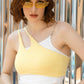 Yellow 2 In 1 Knit Crop Top