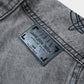 Grey Graffiti Denim Jacket