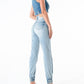 Romantic Spring and Summer Cargo Jeans