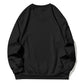 Printcess New fashionable printed round neck sweatshirt with long sleeves and warm
