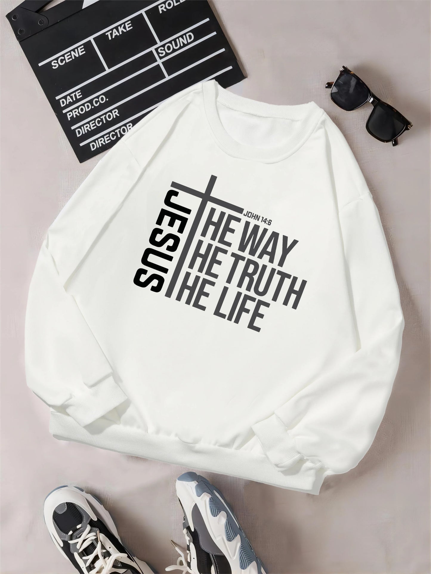 Jesus the Way the Truth the Life Hoodie