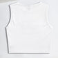 Women's Y2K Cool Sleeveless Round Neck Tank Top Eyes printed slim vest Print Short Vest Tee Cool Street Fashion Women