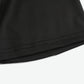 Gothic dark women's t-shirt, punk black pattern short sleeved top