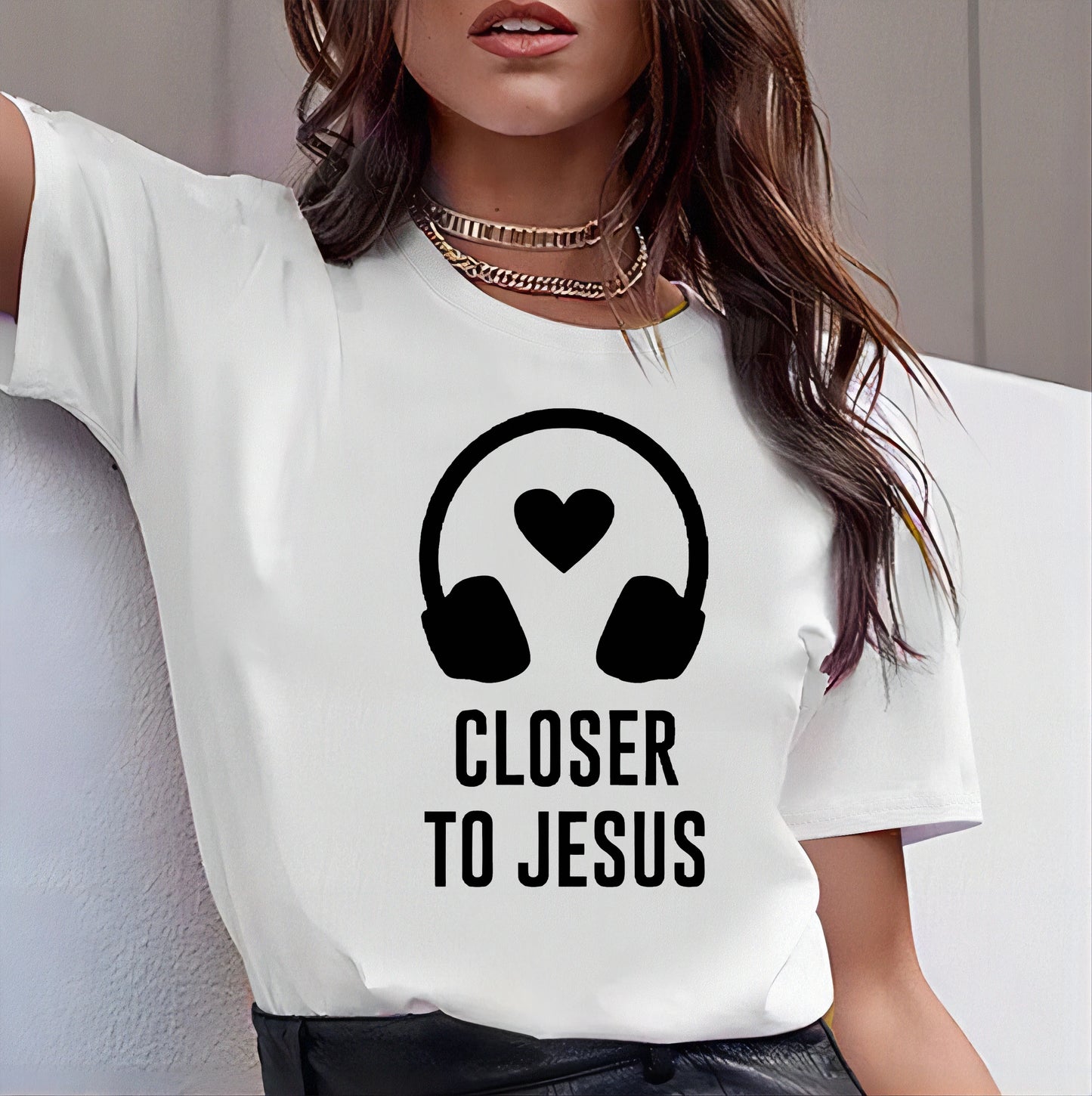 Jesus Is the Reason for the Season Summer Casual Short Sleeve T-Shirt