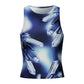  Summer Women's Slim Y2K Sleeveless Round Neck Street Cute Tie Dye Icicle Printing Vest Crop Top Hot