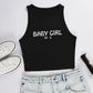 Women's Y2K Cool Sleeveless Round Neck Tank Top 90s Baby Girl Letter Print Short Vest Tee Cool Street Fashion Women