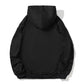 Dark Black Wind Ito Junji Fashion Sweater Round Neck Hoodie Harajuku Black Pocket Autumn and Winter Warm Sweatshirt
