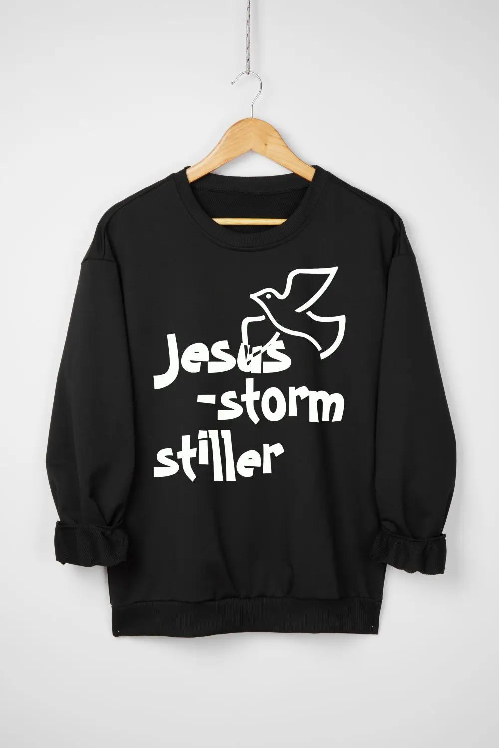 Jesus Calls Christian Women's Casual Long Sleeve Sweatshirt