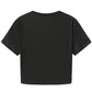 y2k Harajuku printed T-shirt short-sleeved tight navel crop top